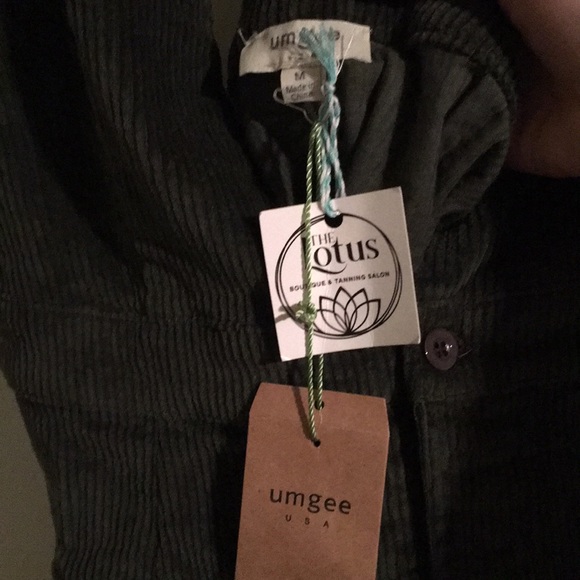 Brand New Umgee corduroy overall dress - Picture 3 of 3